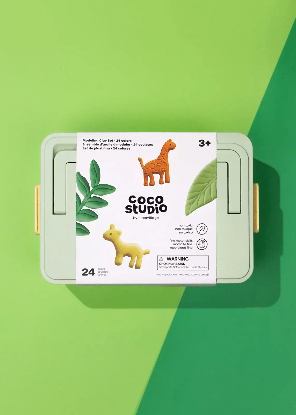 Coco Village Modeling Clay Set - 24 colors - Image 2