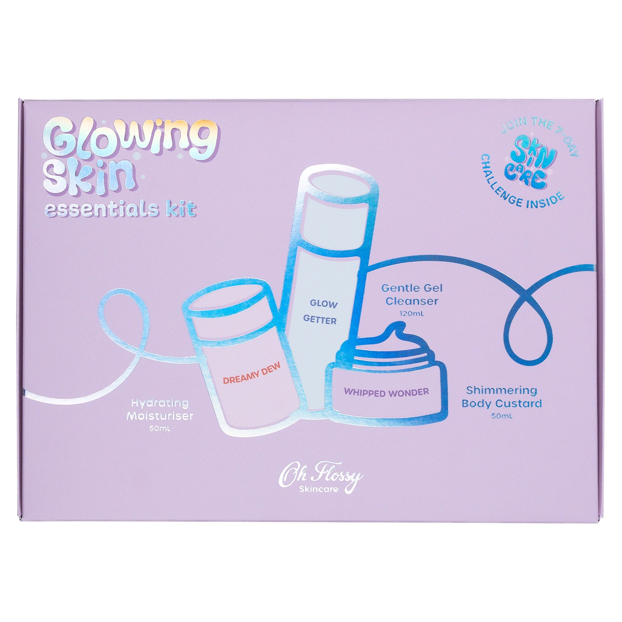 Oh Flossy Skincare - Glowing Skin Essentials Kit