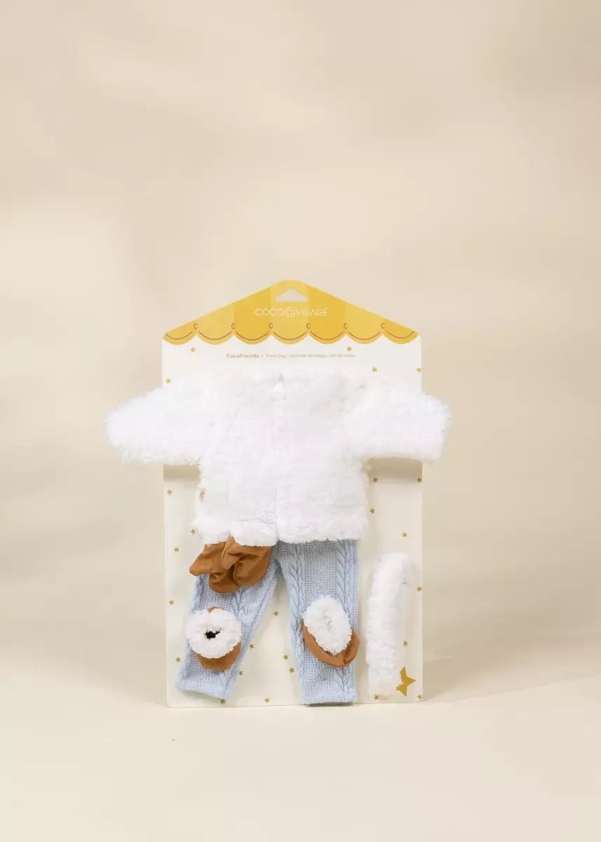 Coco Village Coco Friends 22" Kids Play Doll Clothing Set – Snow Day - Image 4