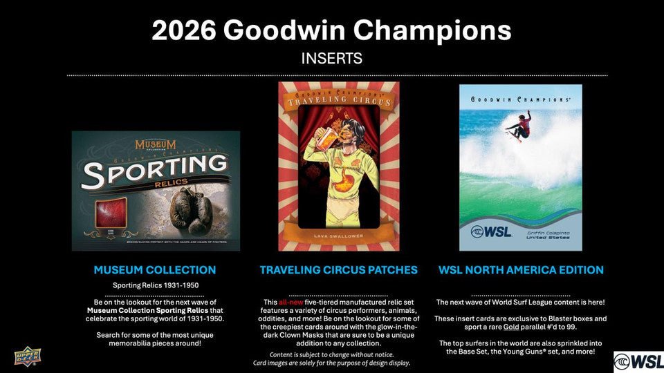 2026 Upper Deck Goodwin Champions Bb Blaster - Image 3