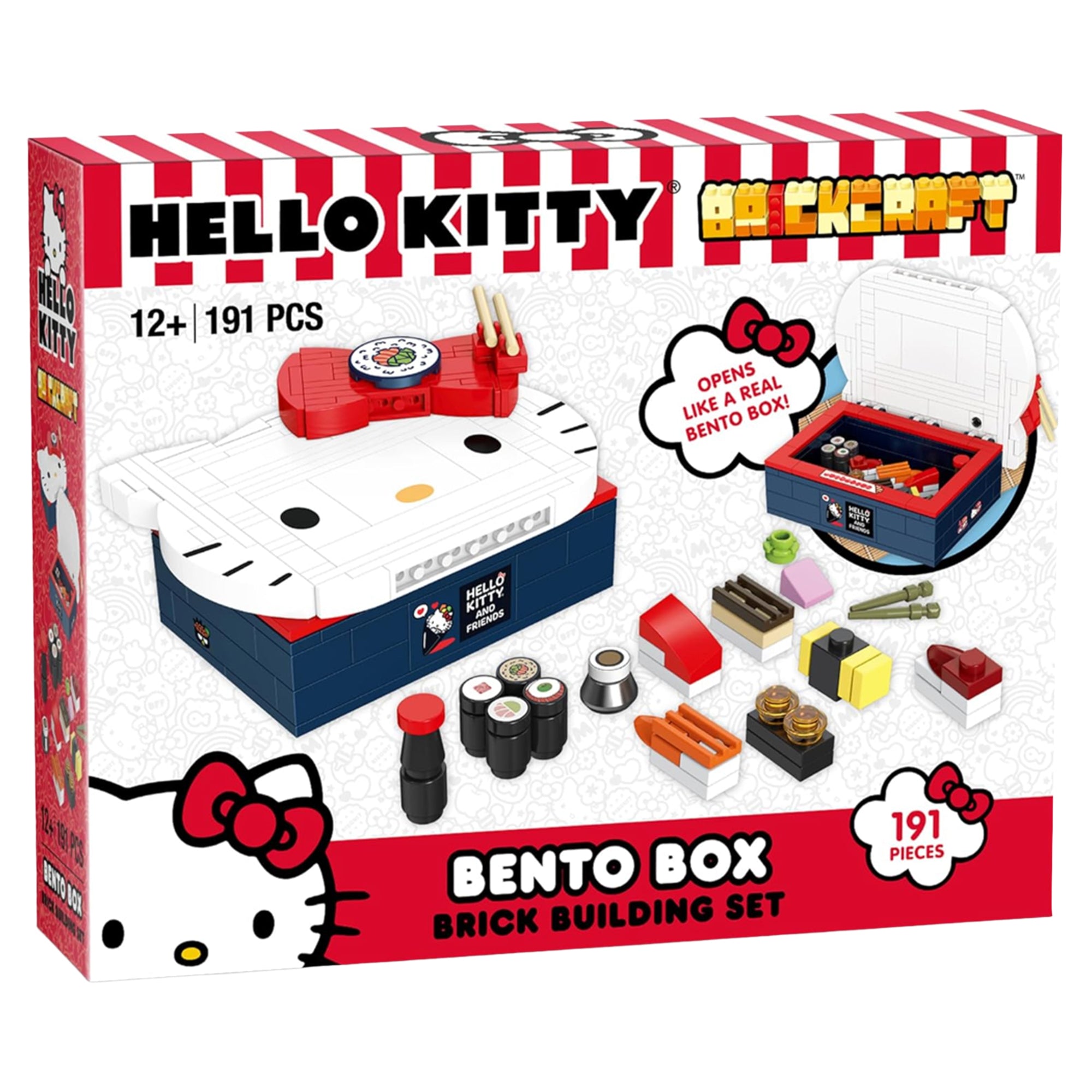 Brick Craft Hello Kitty Bento Box - 191 Pieces