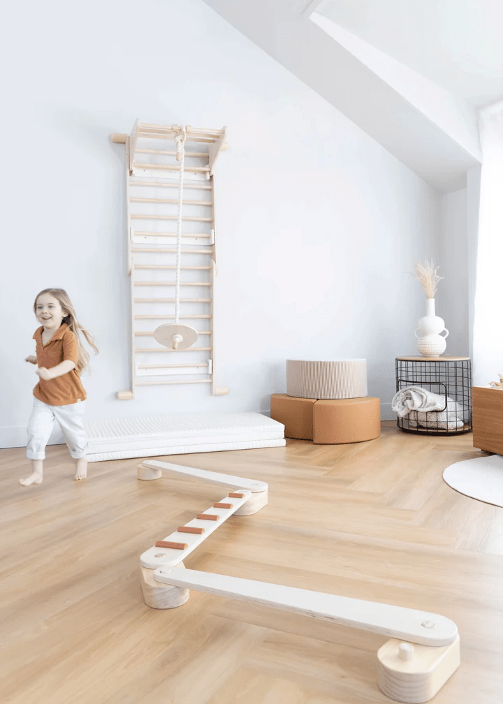 Coco Village Montessori Triangle Climber Swedish Wallmount System - Image 4