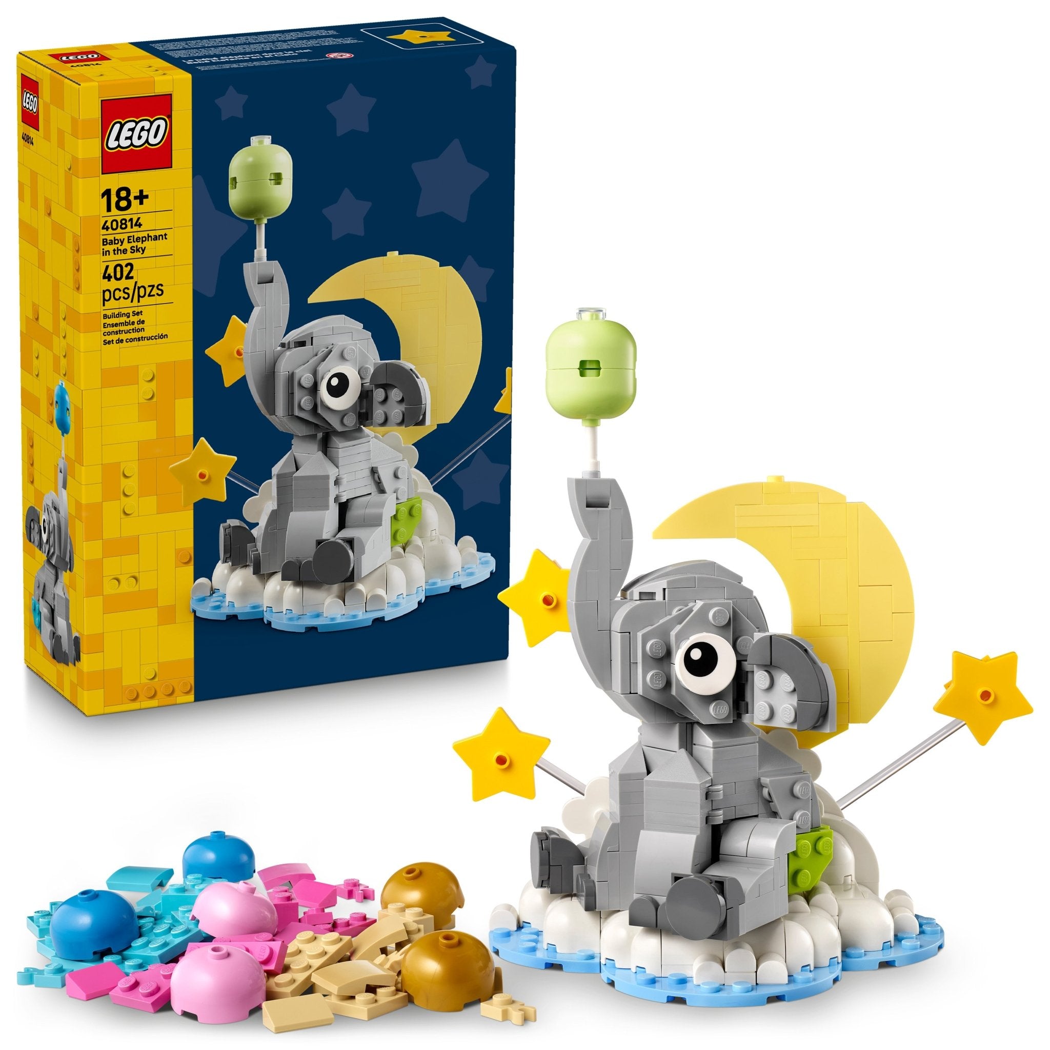 LEGO® Baby Elephant in the Sky Building Set 40814