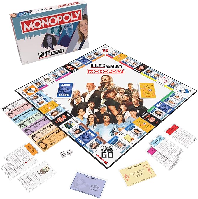 Hasbro Monopoly Grey's Anatomy - Image 2