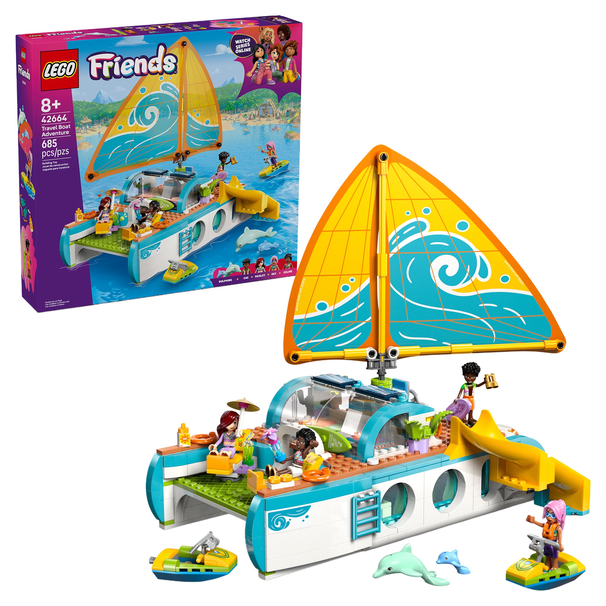 LEGO® Friends Travel Boat Adventure 42664 - Image 5