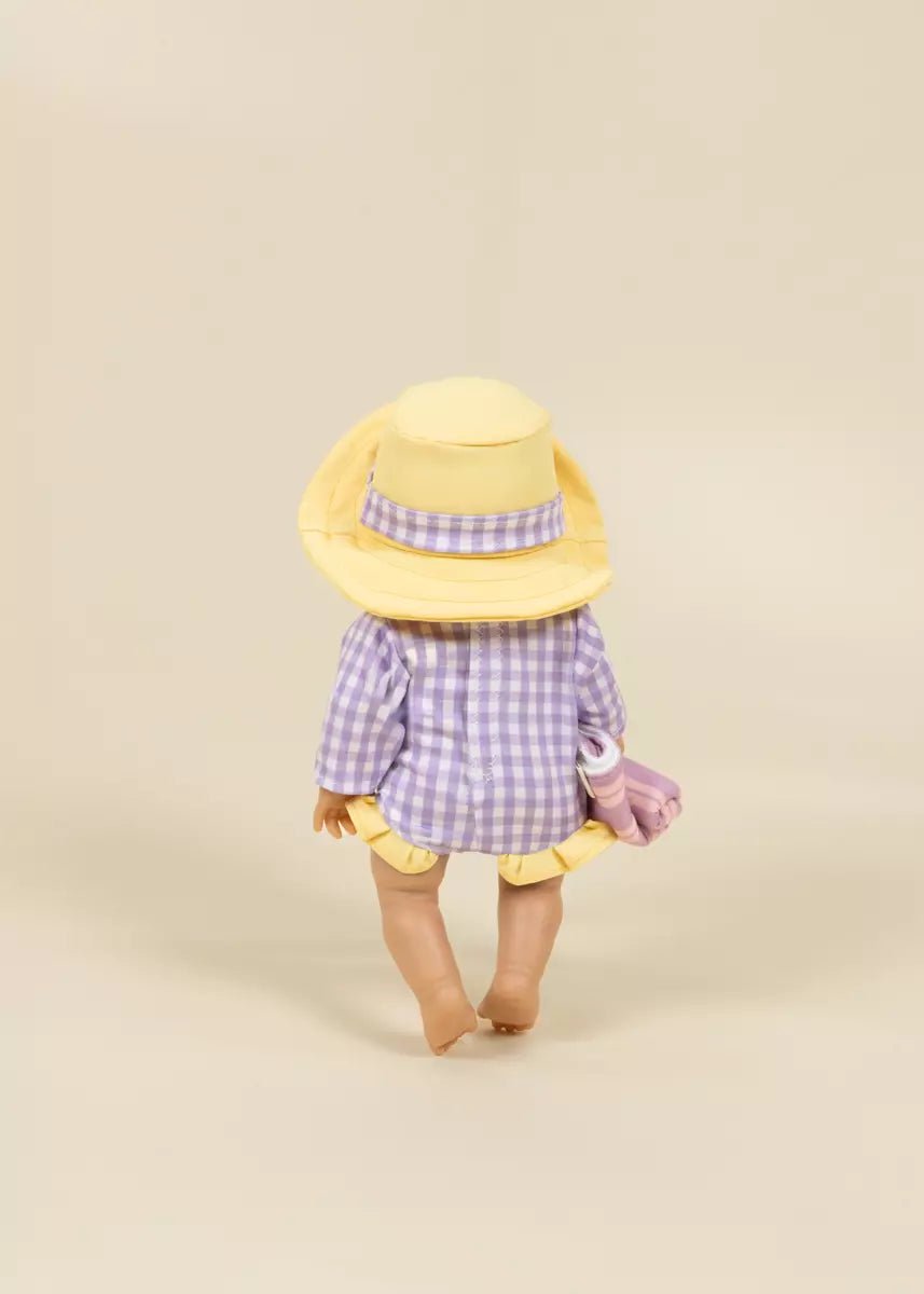 Coco Village Coco Tiny 10" Baby Play Doll Clothing Set – Little Swimmer - Image 3