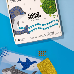 Coco Village Coco Studio Ocean Mosaic Stickers Art Set - 8 pcs