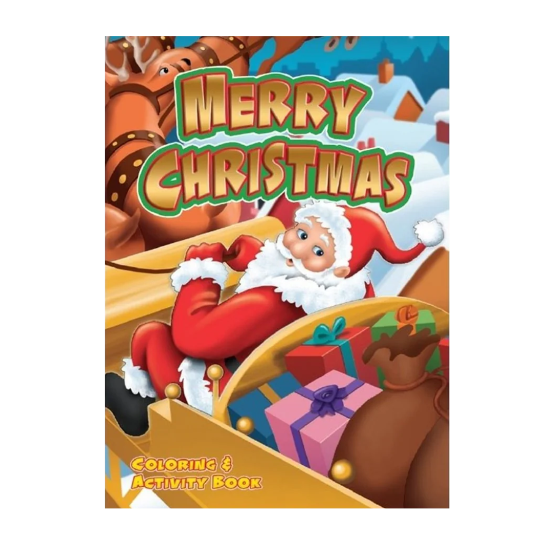 Christmas Jumbo 320 Page Coloring/Activity Book - Image 4