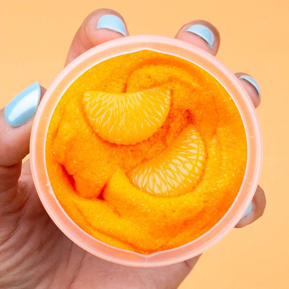 Slimygloop Tangy Tangerine Cloud Slime Jar - Image 3