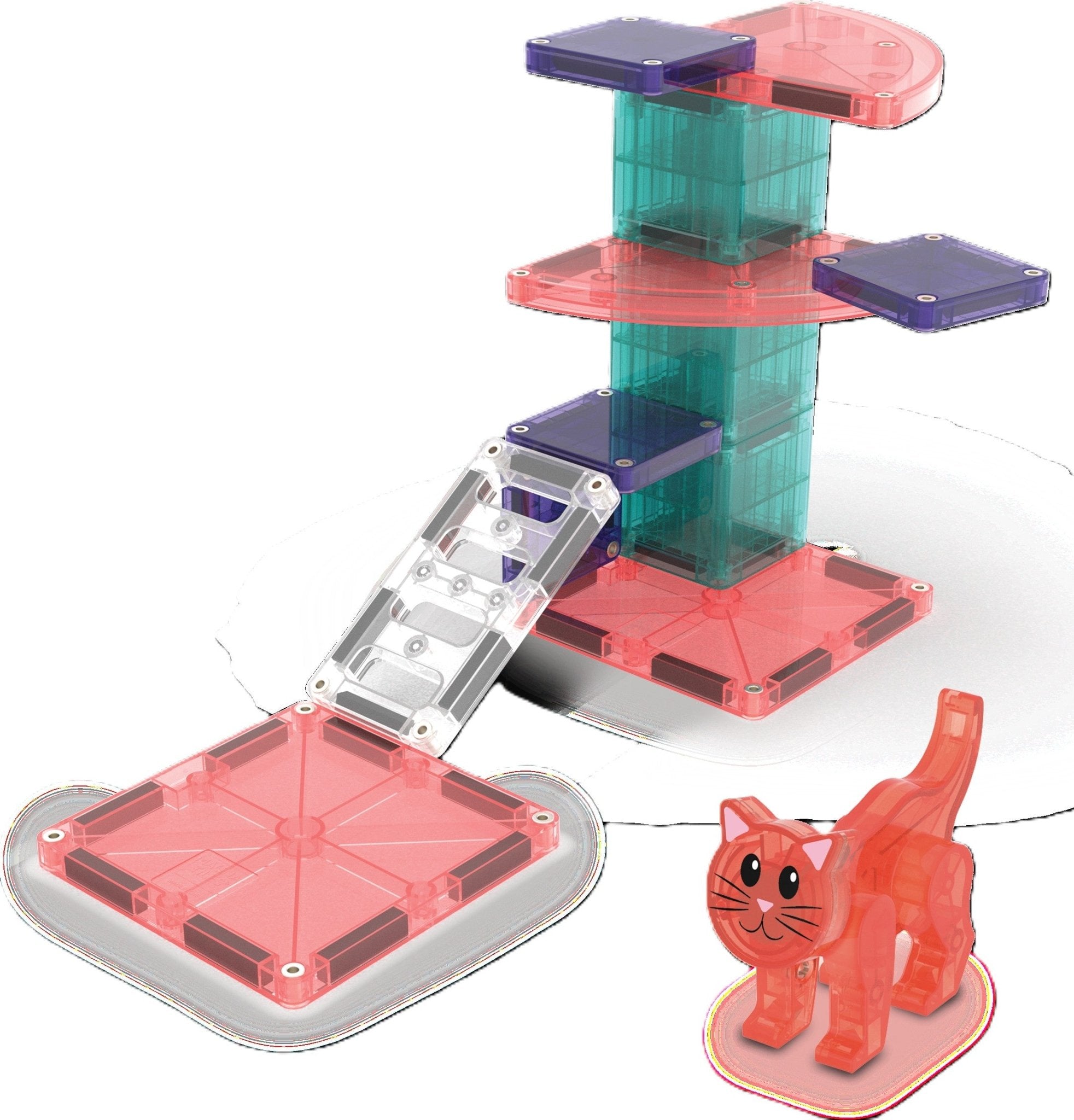 MAGNA-TILES® Cat Tree 13-Piece - Image 4