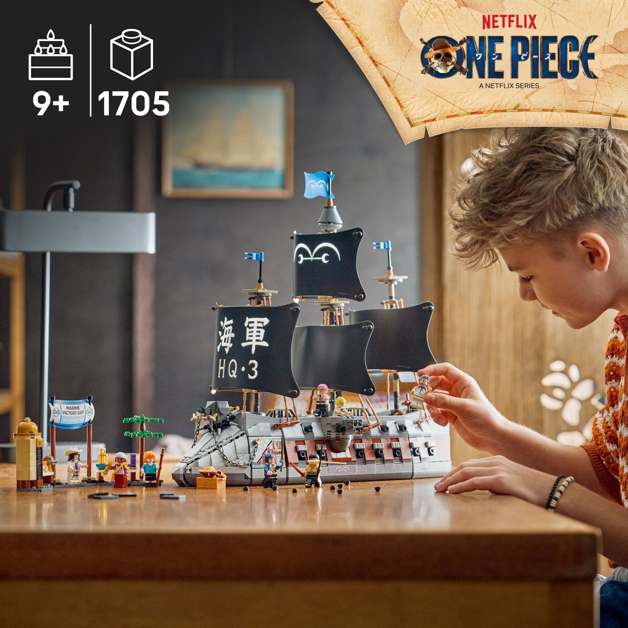 LEGO® ONE PIECE Garp's Marine Battleship 75646 - Image 6