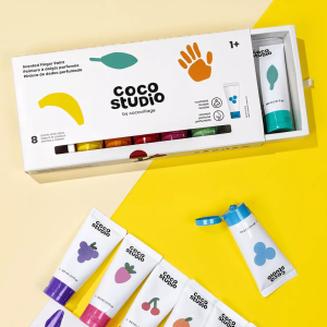 Coco Village Coco Studio Scented Fingerpaint Set - 8 colors