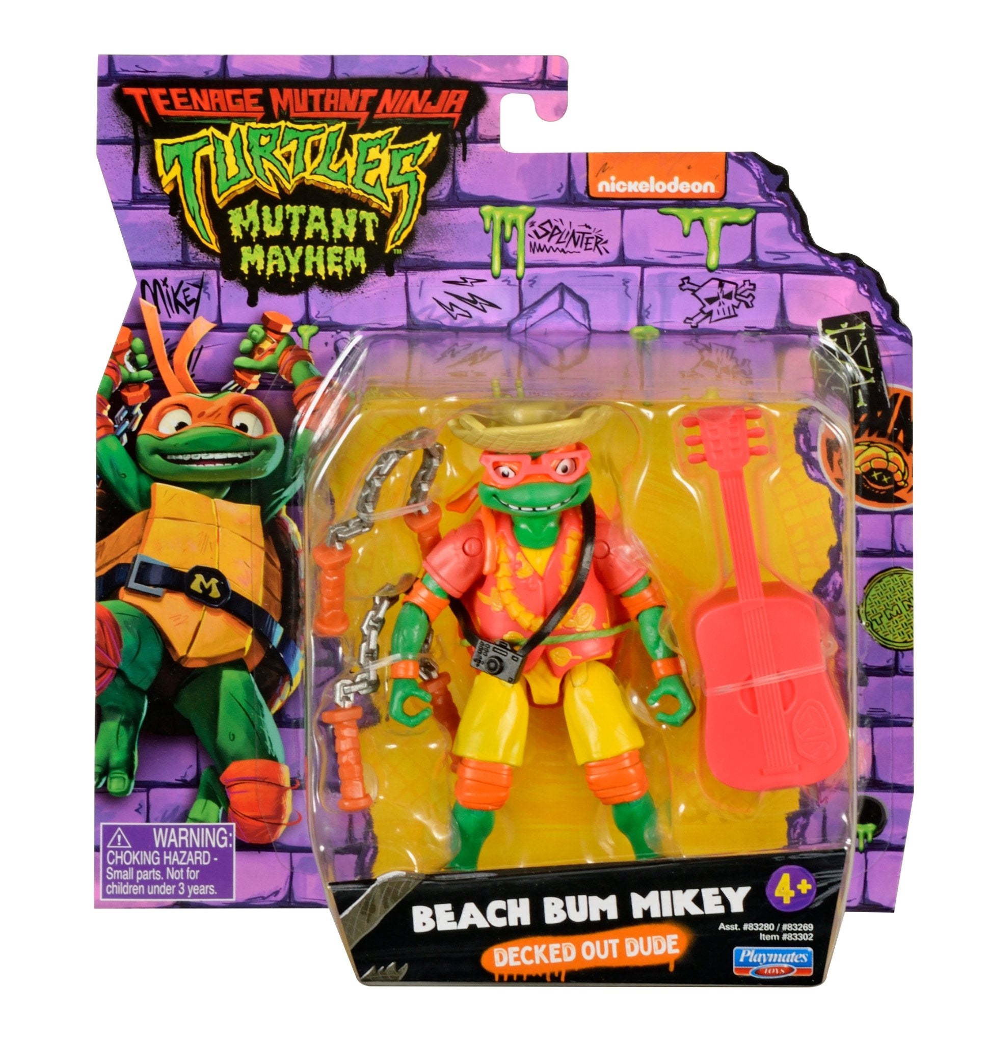 Teenage Mutant Ninja Turtles Movie Figure Turtle In Disguise - Surfer Mikey