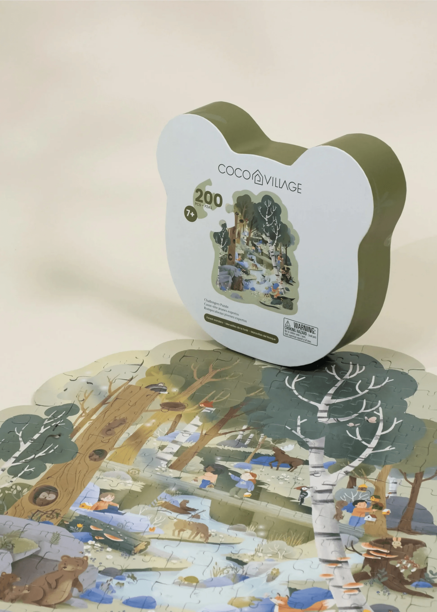 Coco Village Challengers Puzzle – Forest Wonders (200 pcs)