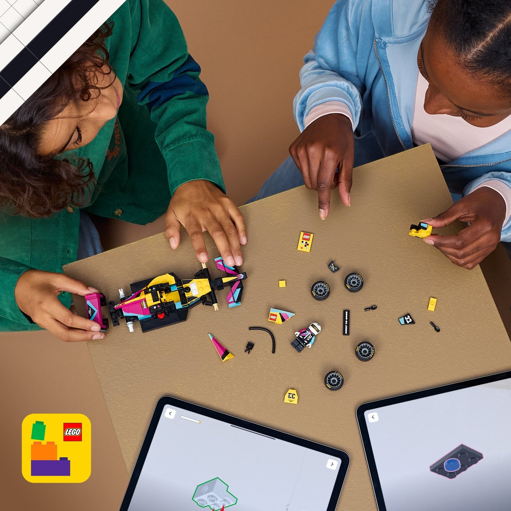 LEGO® Formula 1 LEGO® Speed Champions F1 ACADEMY LEGO® Race Car 77258 - Image 6