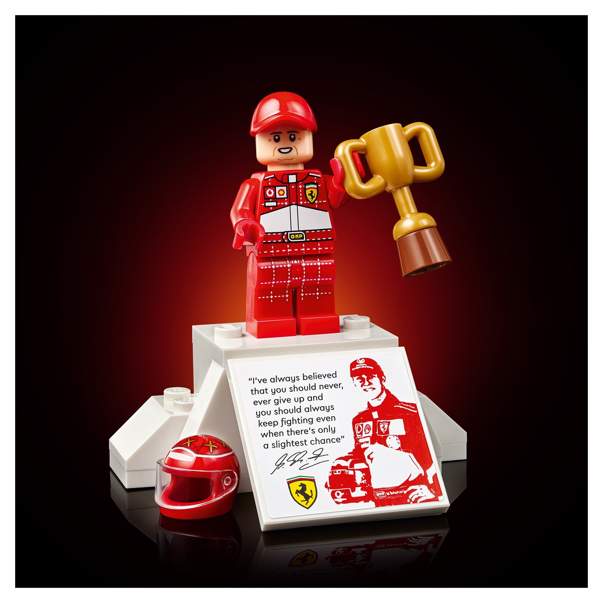 LEGO® Formula 1 LEGO® Icons Ferrari F2004 & Michael Schumacher 11375 - Image 5