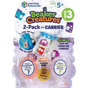 Learning Resources Beaker Creatures 2-Pack with Carrier