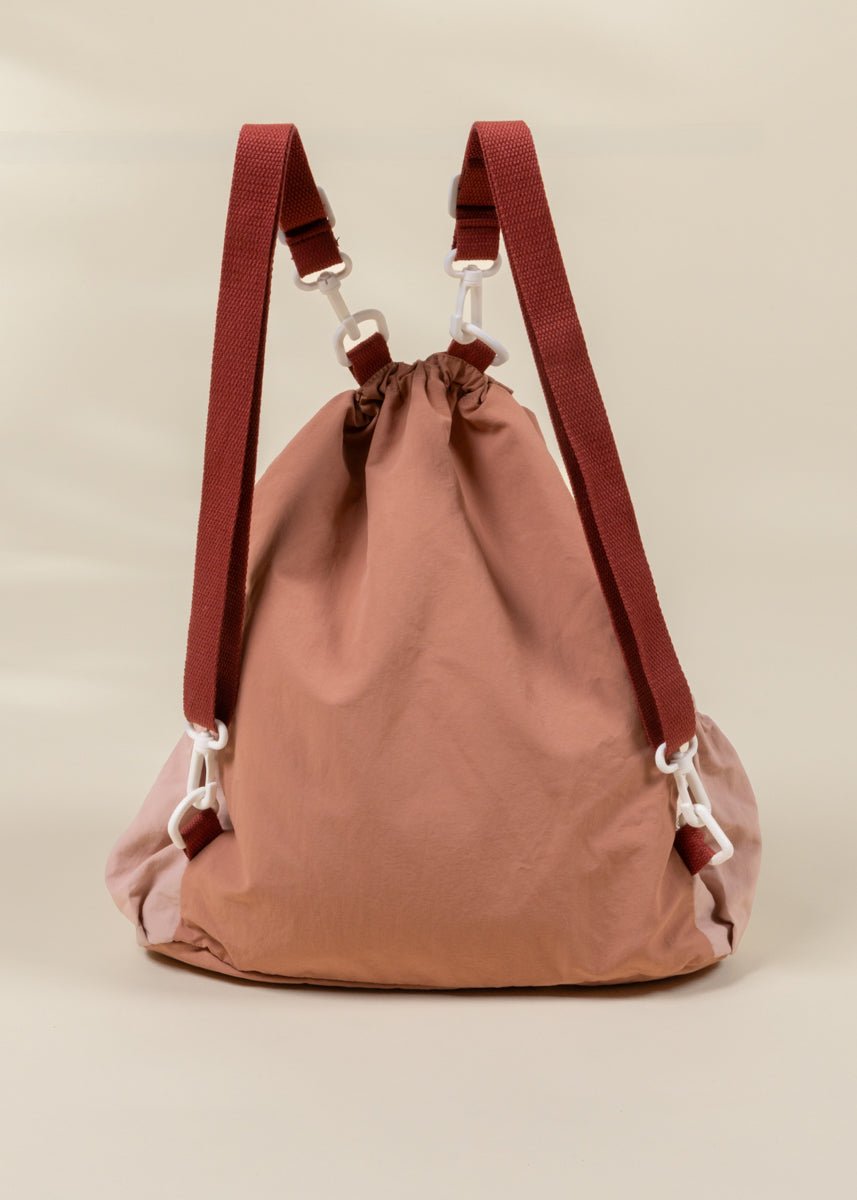 Coco Village Washable Nylon Gym Bag - Blushfield - Image 4