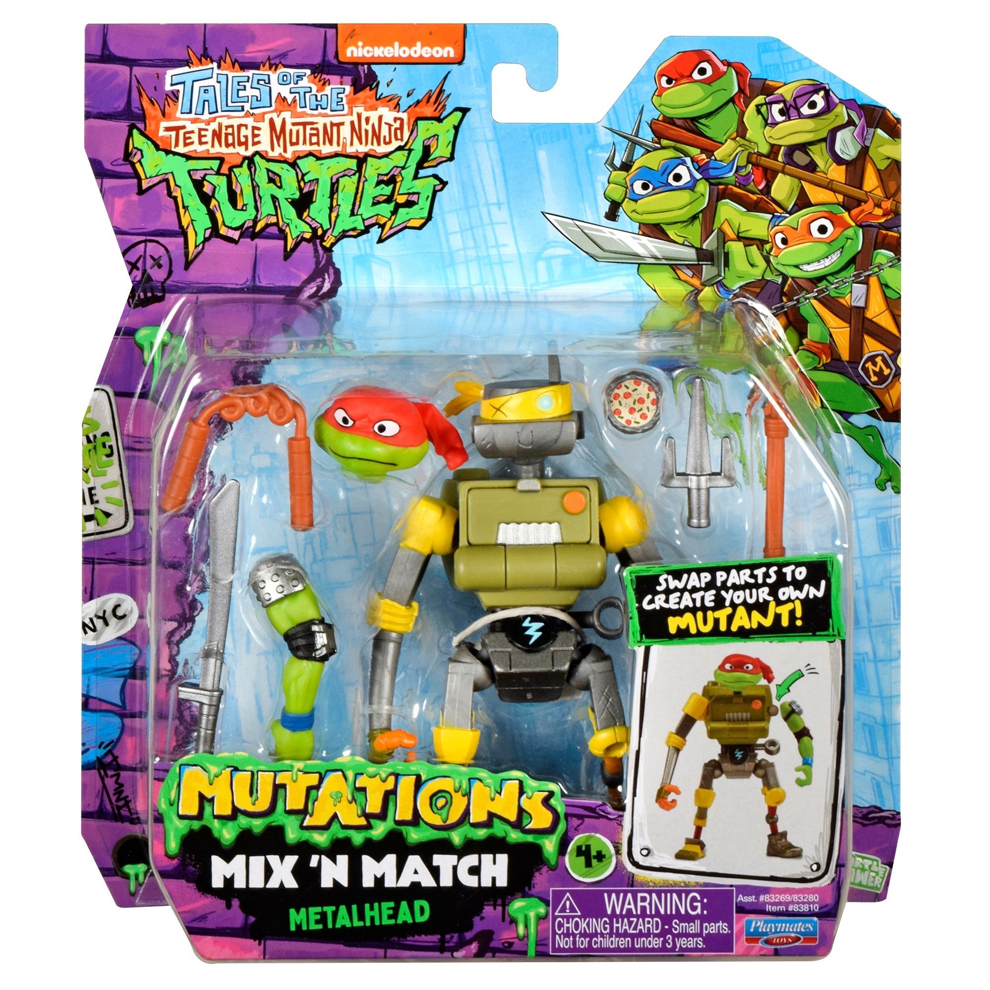 Teenage Mutant Ninja Turtles TV Mix N Match Metalhead