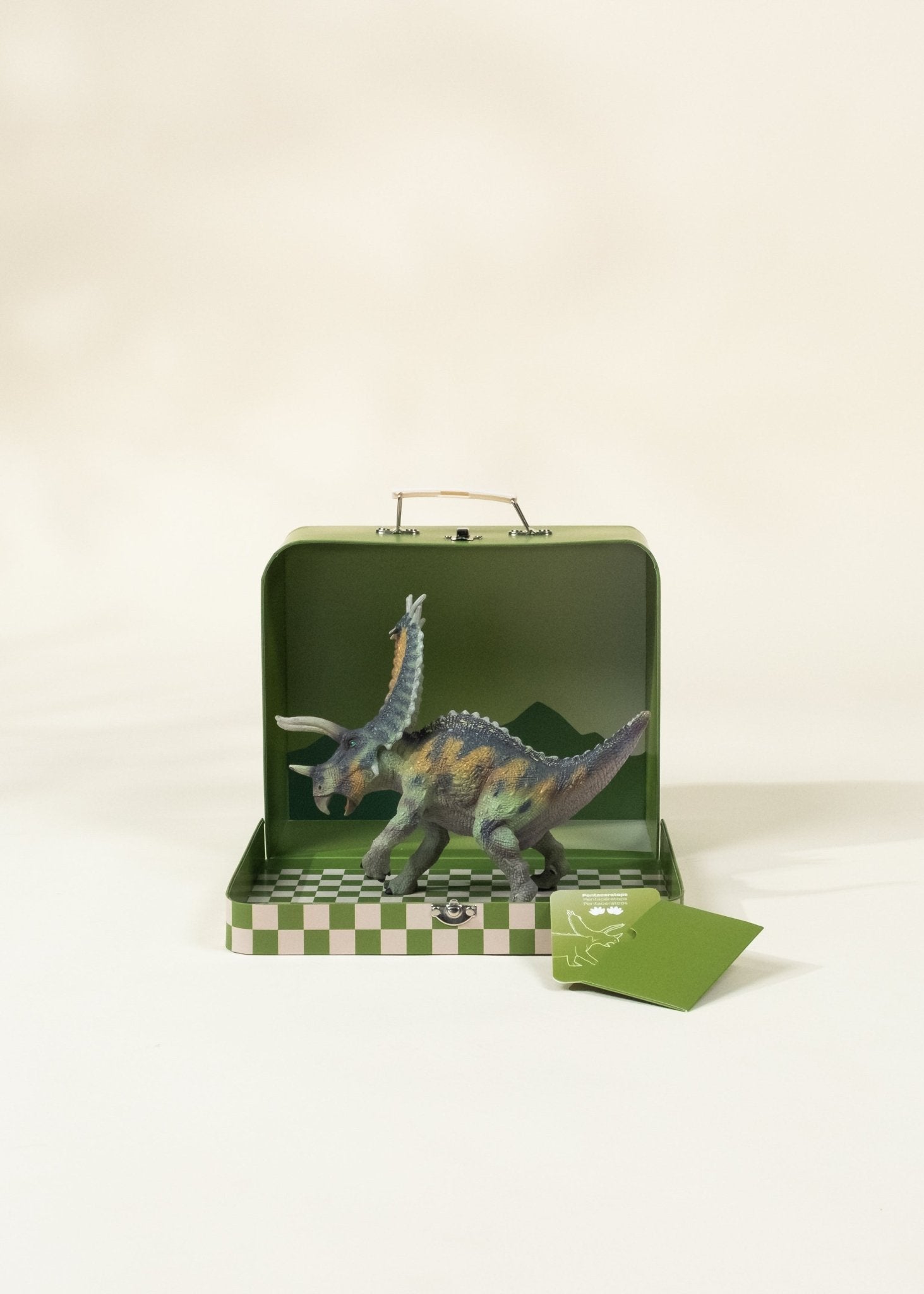 Coco Village Pentaceratops Dinosaur in a Collectible Box - Image 4