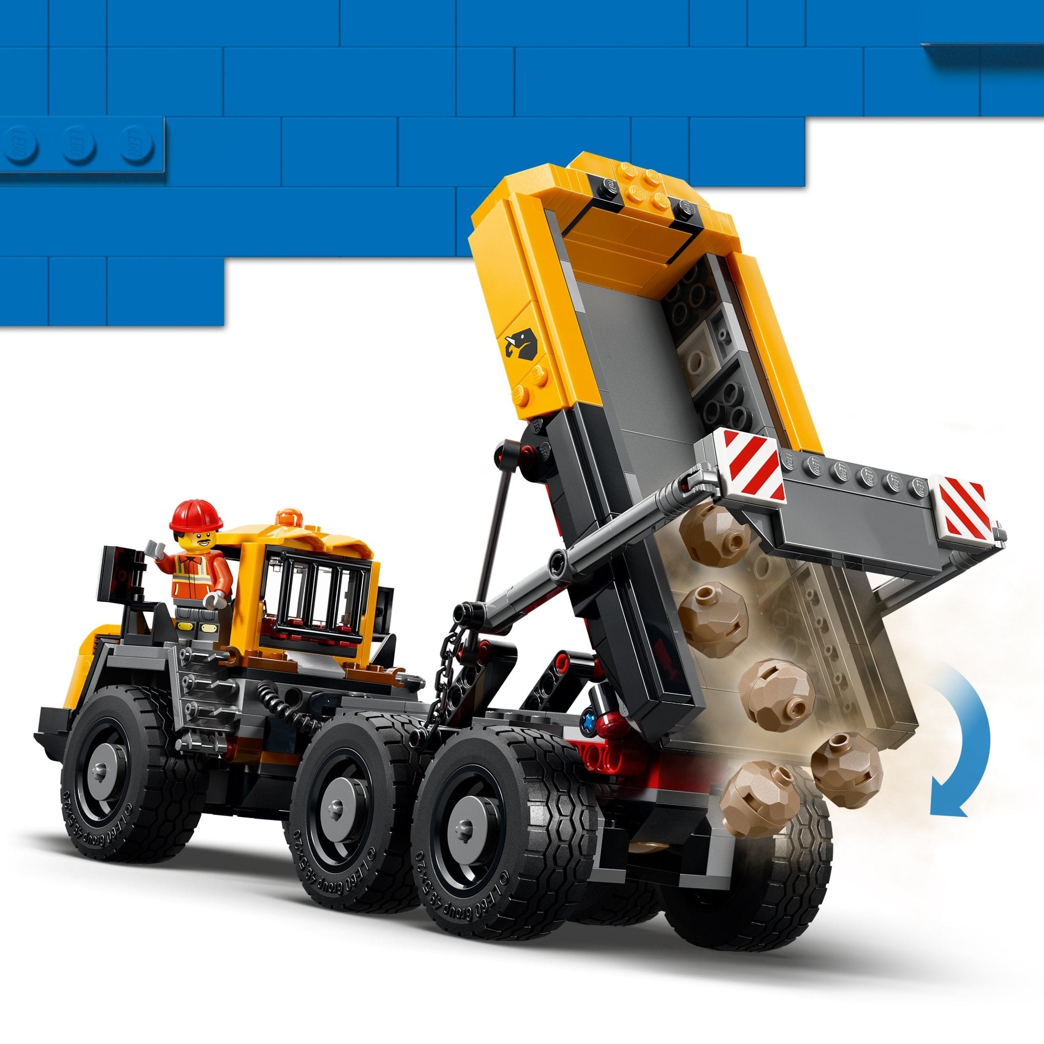 LEGO® City Dump Truck & Front End Loader 60494 - Image 6