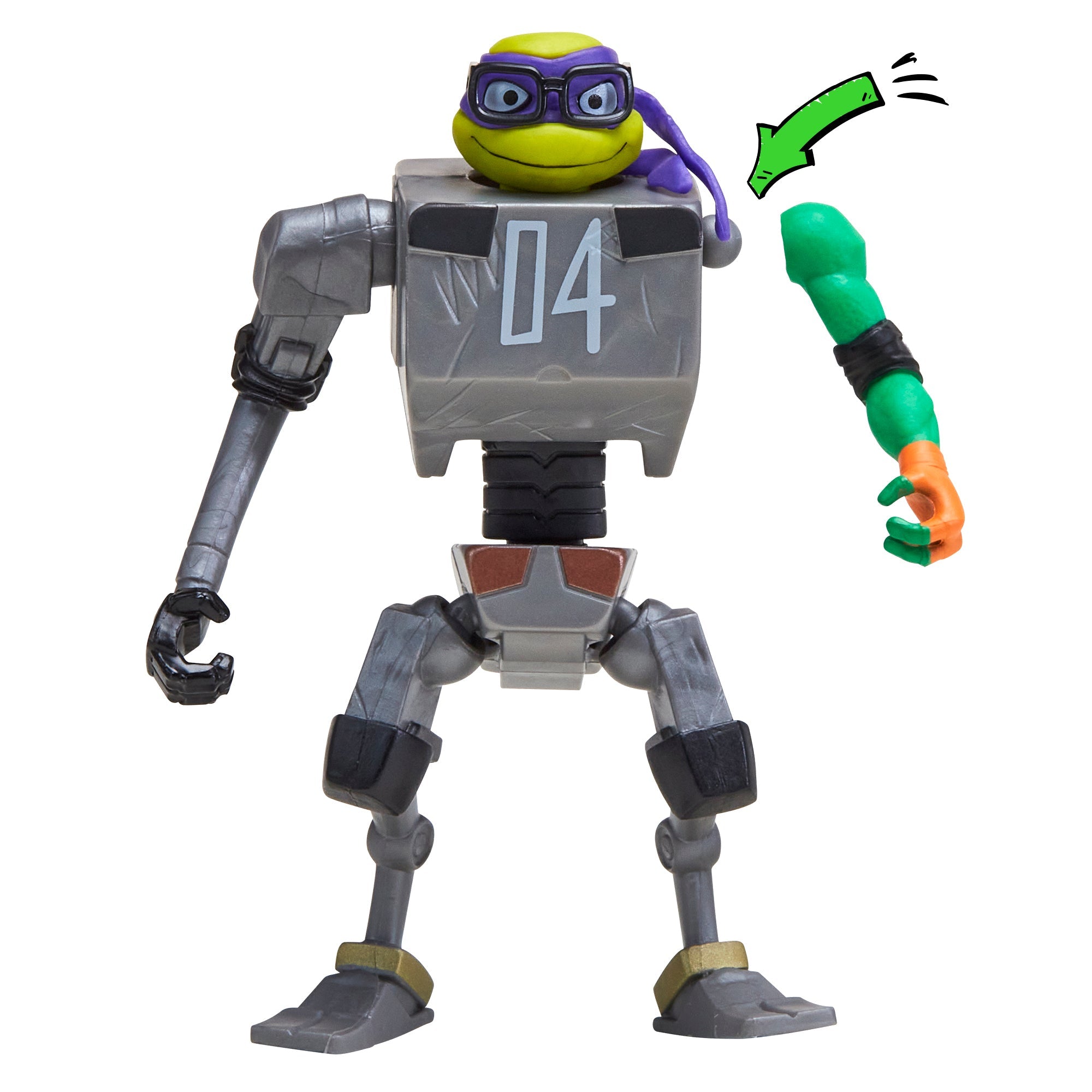 Teenage Mutant Ninja Turtle TV Mix N Match Mechazoid - Image 4