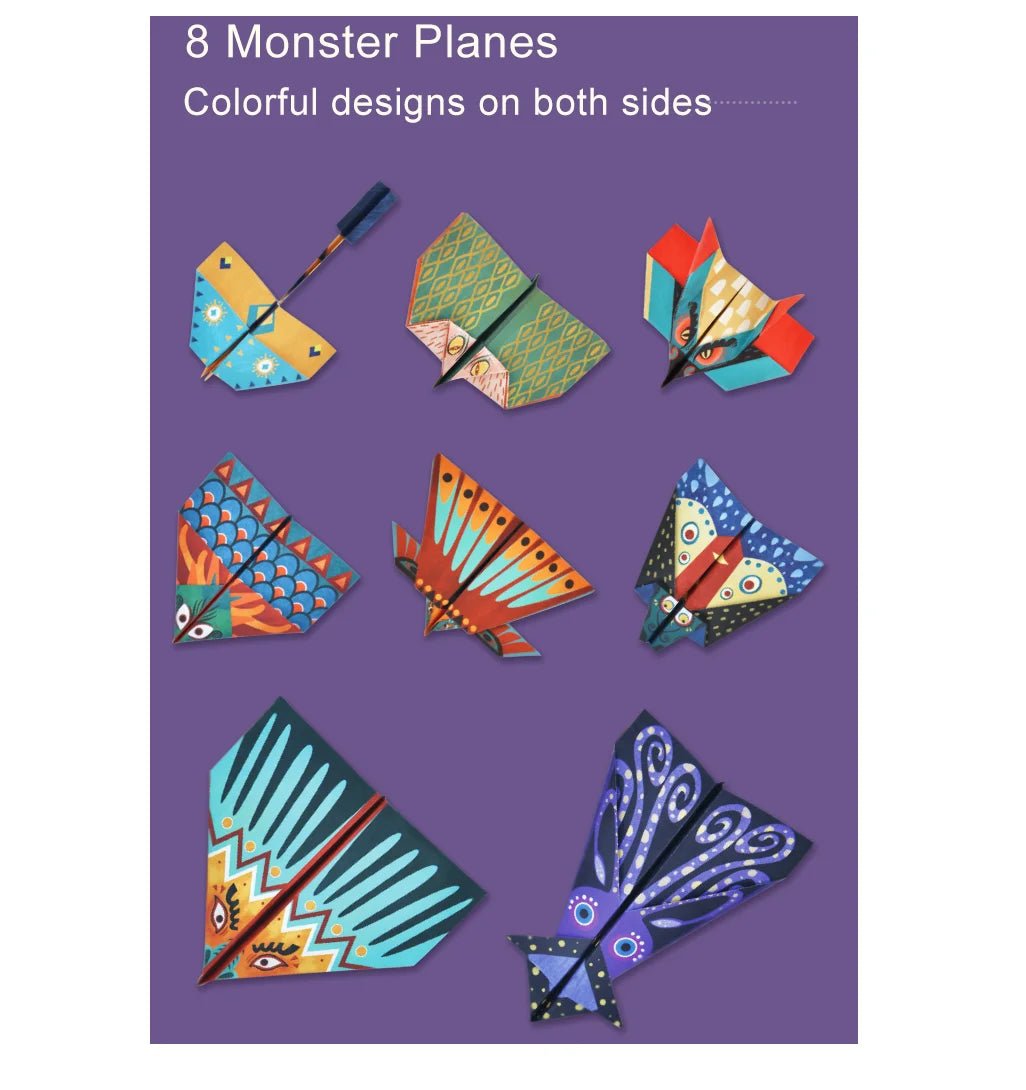 Mideer Origami Kit for Kids - Creative Planes - Image 2