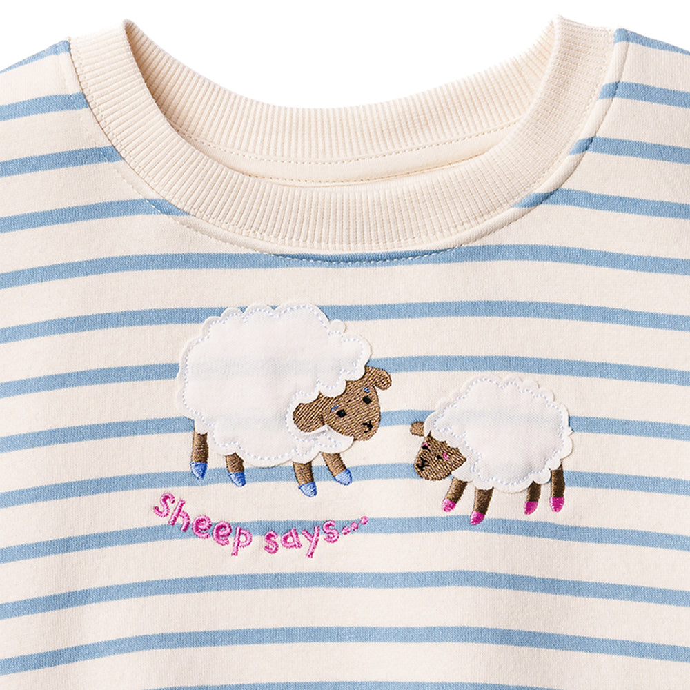 Ms.Rachel Sweatshirt - Light Blue / 18-24m - Image 12