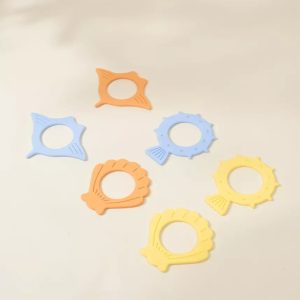 Coco Village Set of 6 Silicone Diving Rings Pool Toys - Ocean