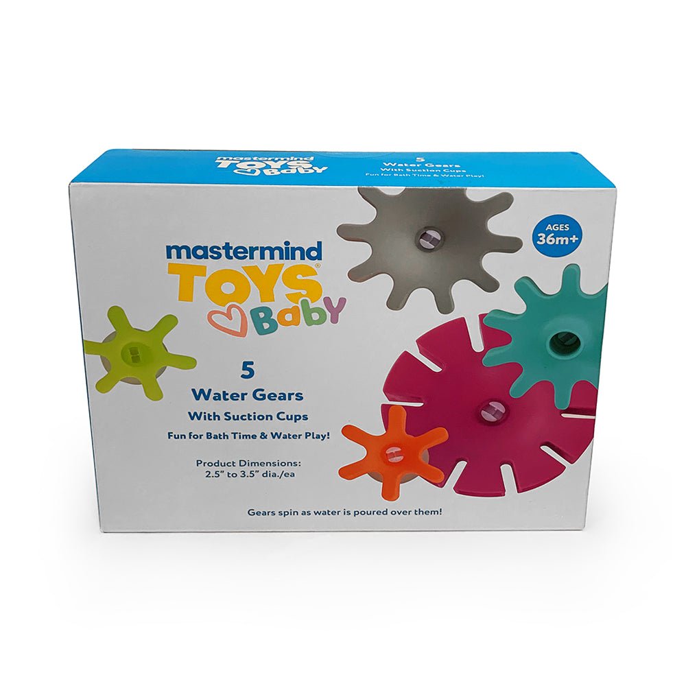 Mastermind Toys Baby Mastermind Toys Water Gears Bath Activity 5 Piece Set - Image 2