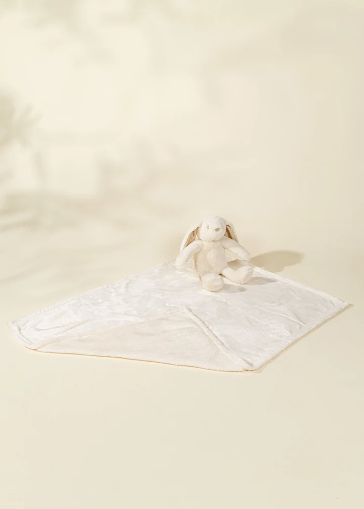 Coco Village Rabbit Plush Toy Snuggling Blanket - Image 3