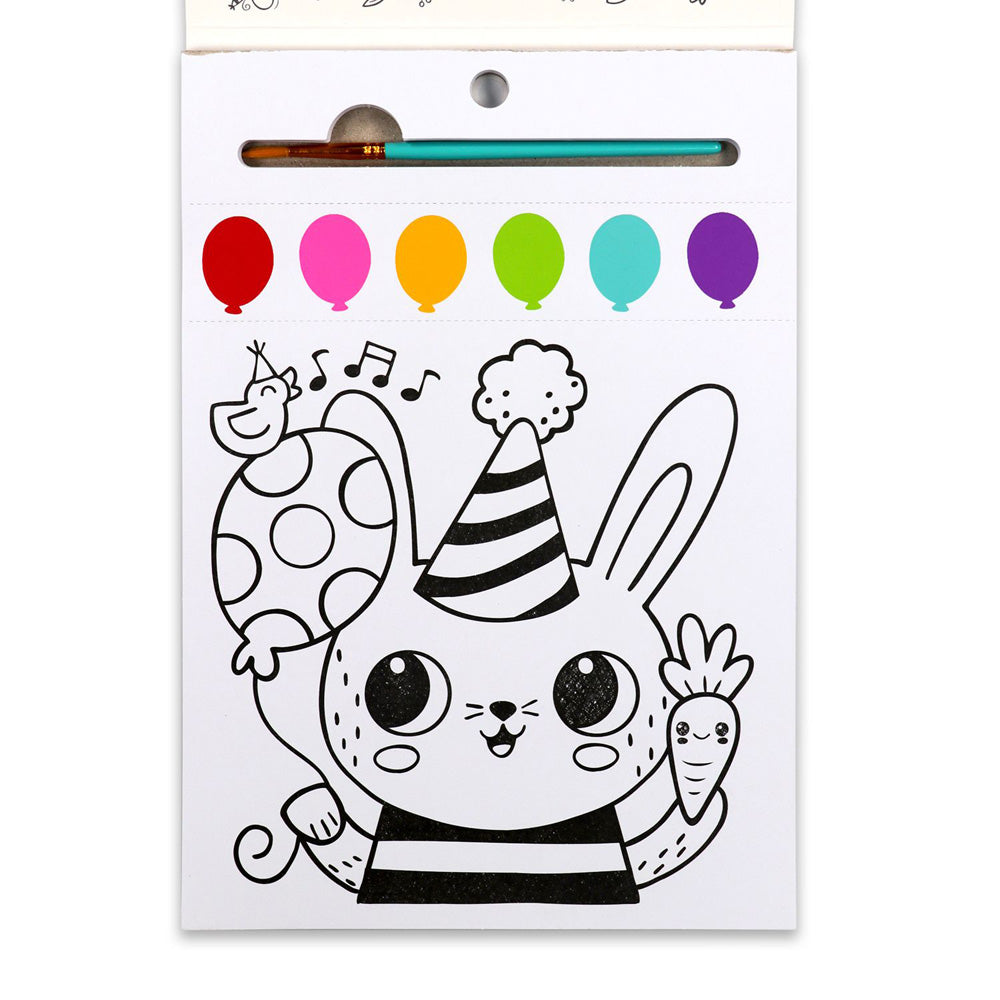 Bright Stripes Paint Pages: Party Animals - Image 12