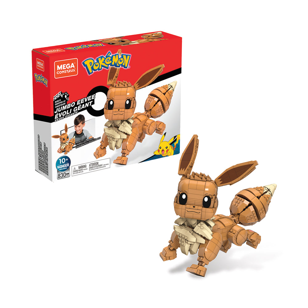 Pokemon Mega Construx Pokémon Jumbo Eevee - Image 12