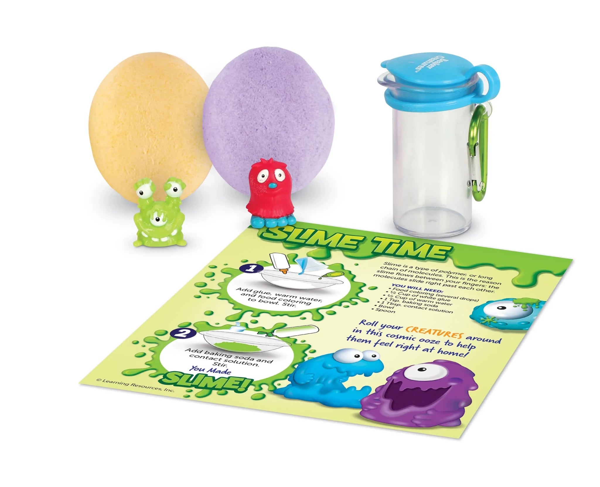 Learning Resources Beaker Creatures 2-Pack with Carrier - Image 2