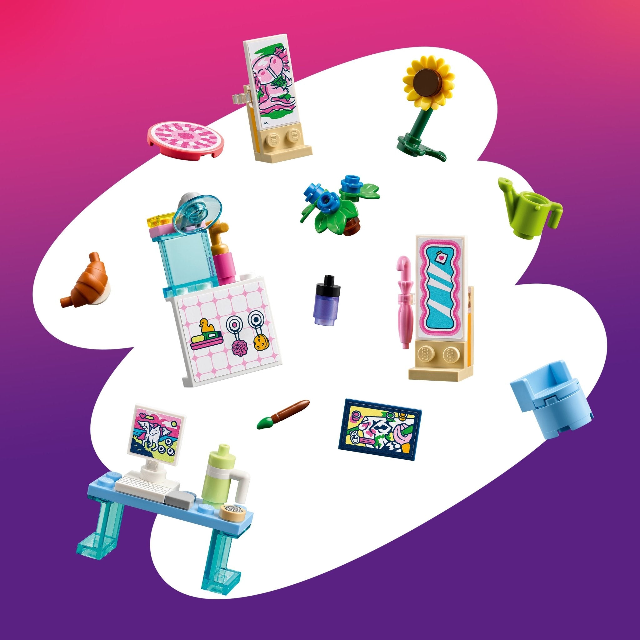 LEGO® Friends Creative Dollhouse Suitcase 42697 - Image 4