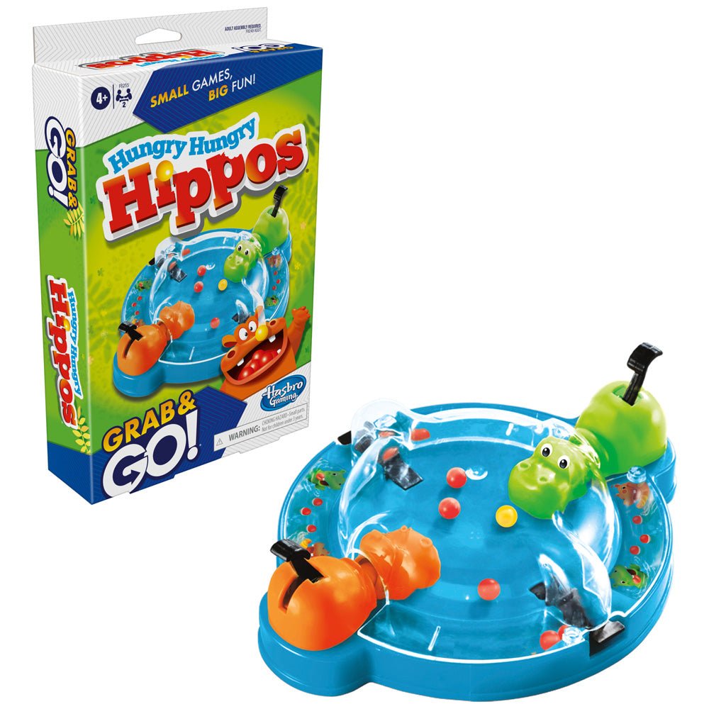 Hasbro Grab & Go Hungry Hungry Hippos - Image 2