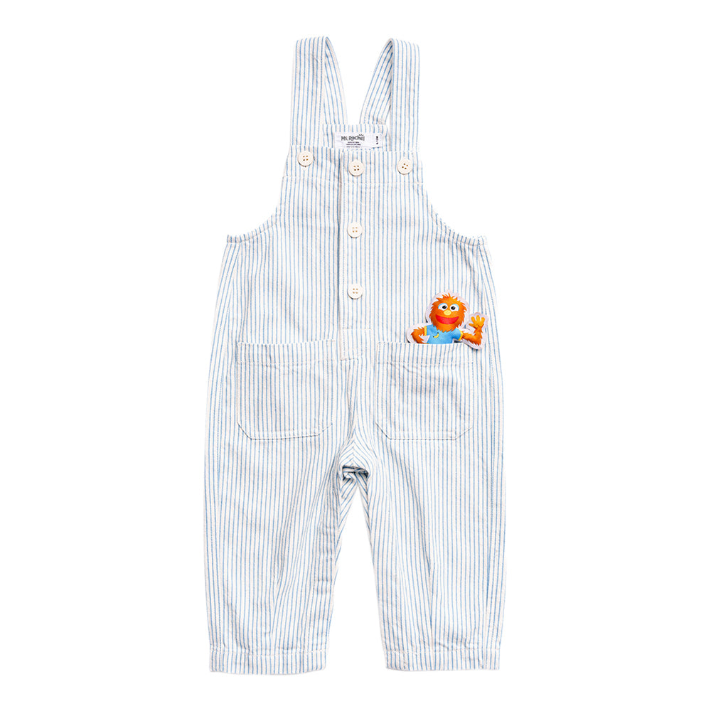 Ms.Rachel Signature Overall - Grey Stripe / 2-3y - Image 7