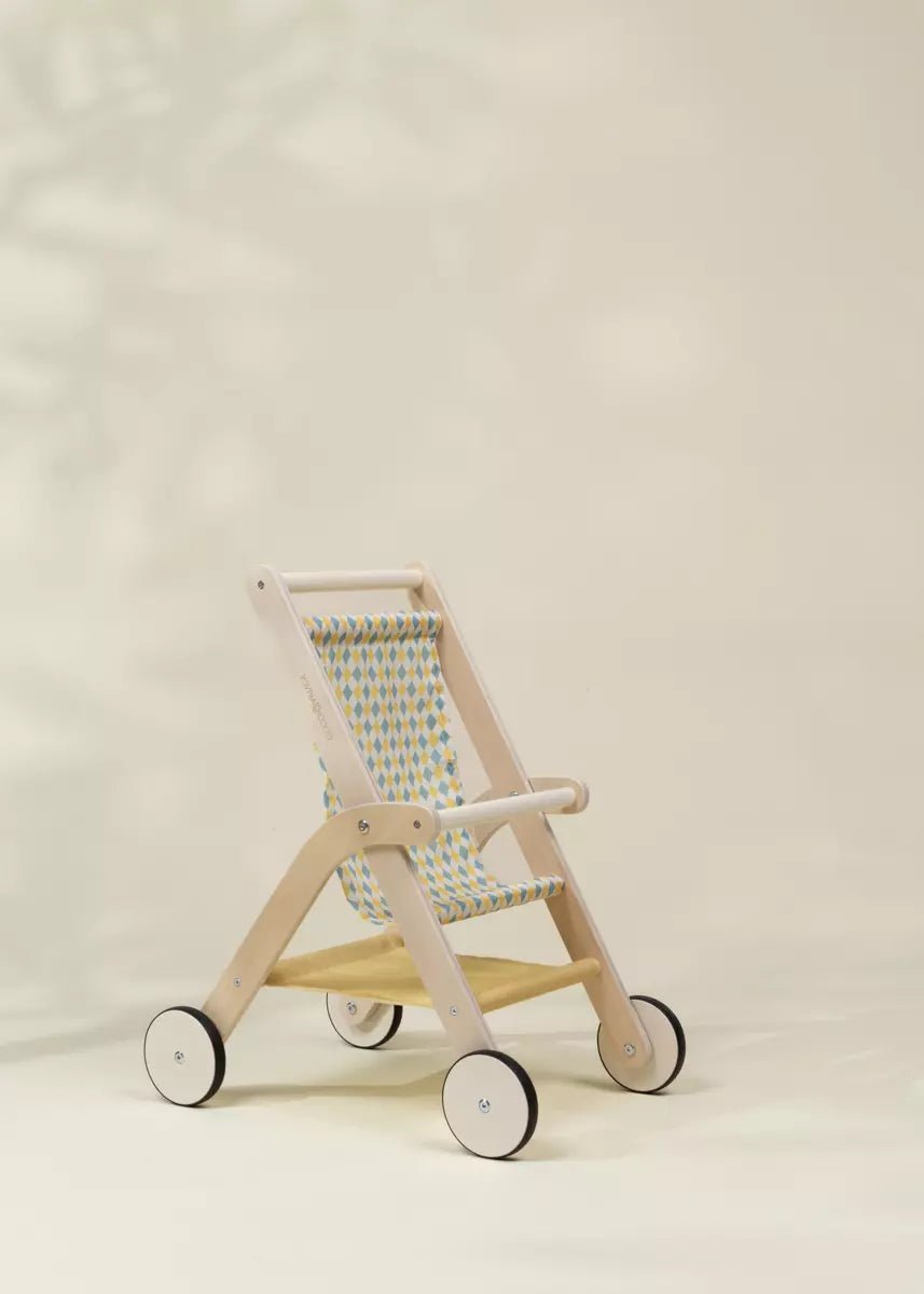 Coco Village Wooden Doll Stroller - Image 2