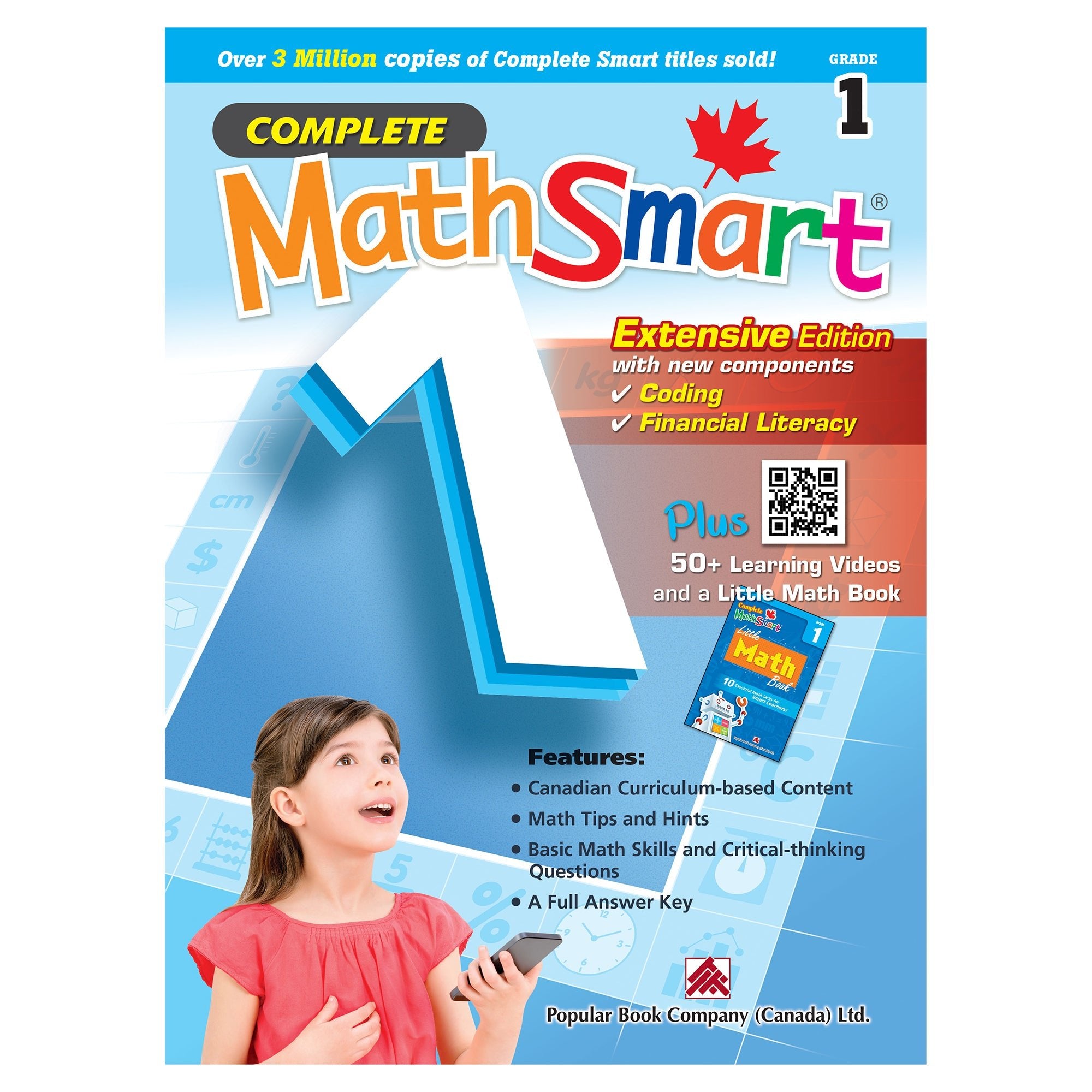 Complete MathSmart: Grade 1 (Extensive Edition)