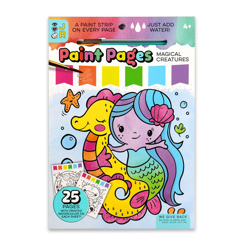 Bright Stripes Paint Pages: Magical Creatures - Image 8