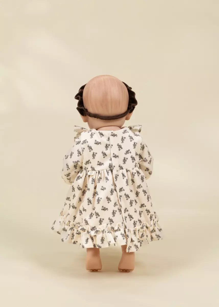 Coco Village Coco Baby 18" Baby Play Doll Clothing Set – Ruffled Dress - Image 3