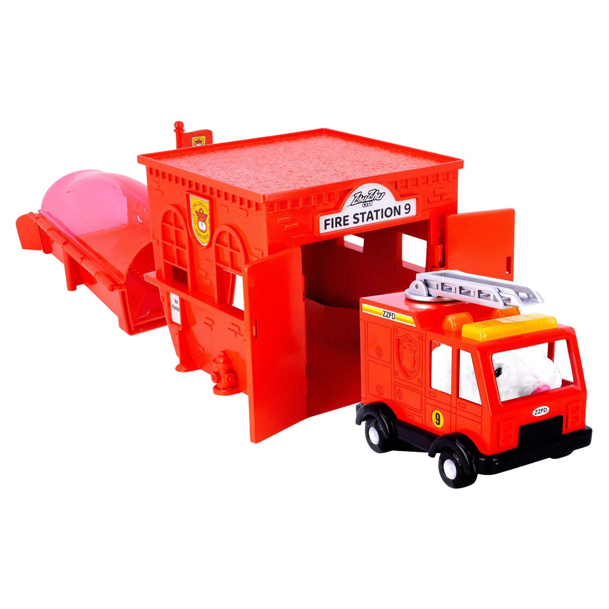 Zhuzhu City Fire Truck with Hamster - Image 2