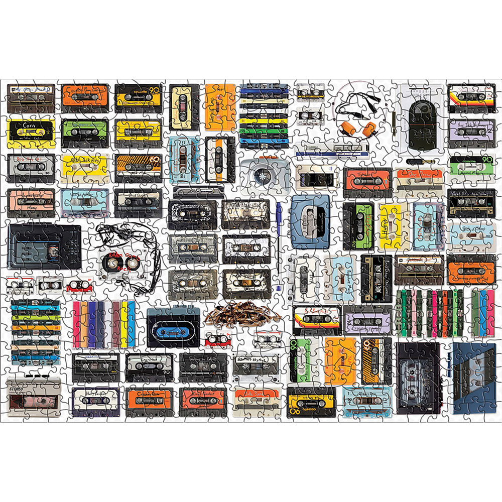 Eurographics Classic Cassette Player Tin 550Puzzle - Image 2