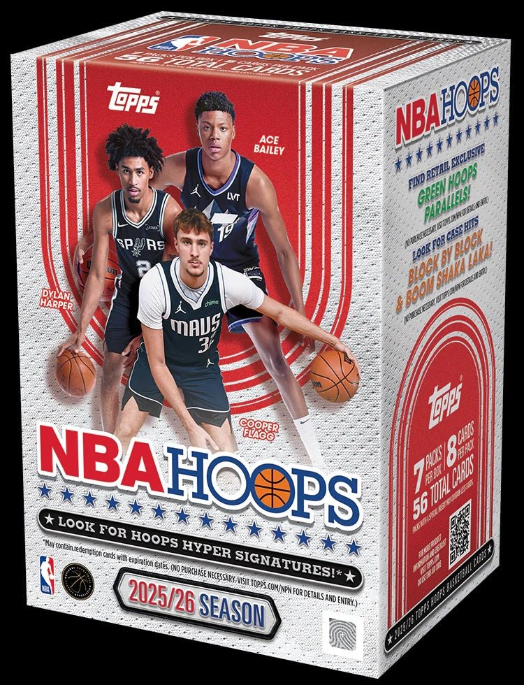2026 TOPPS Hoops Basketball Value Box