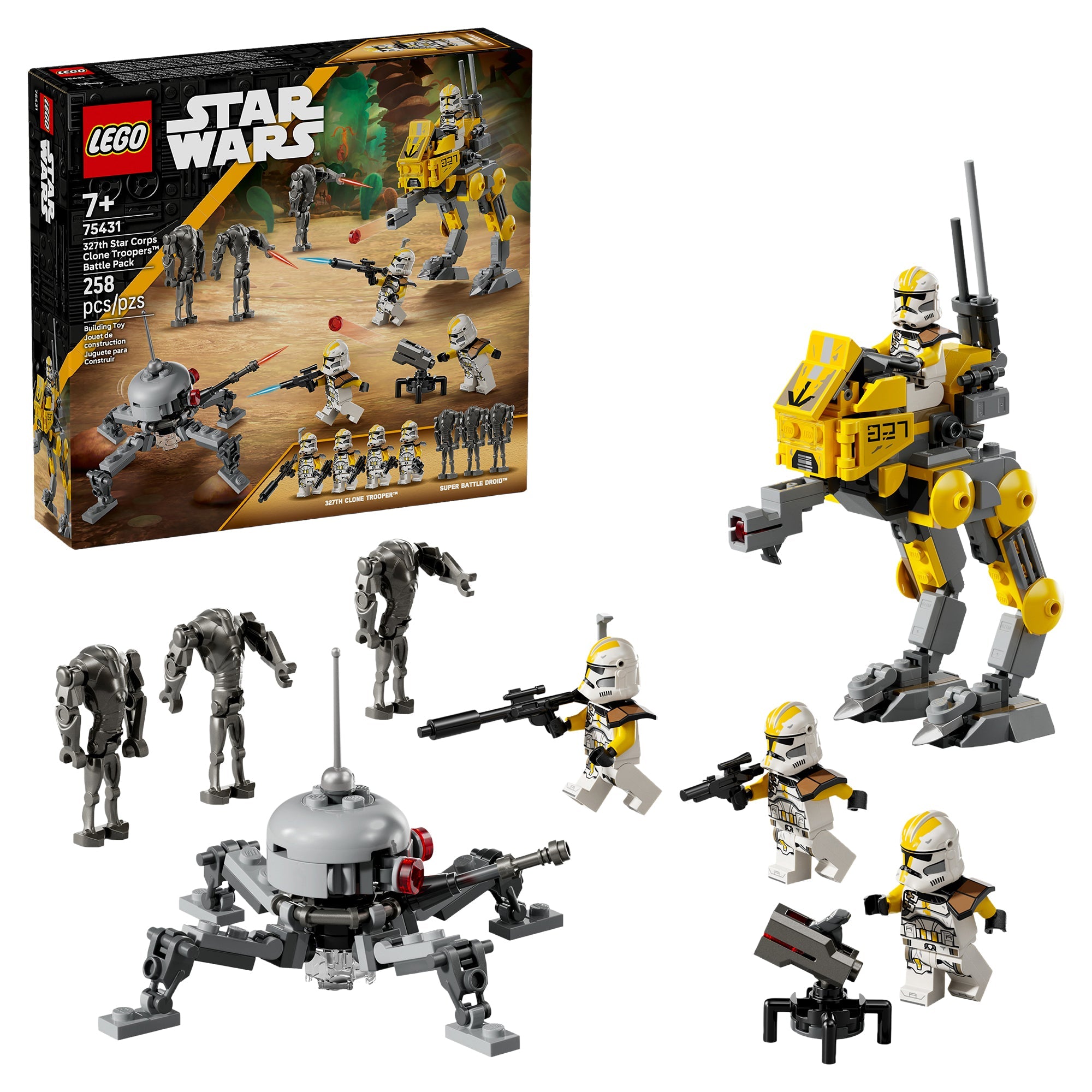 LEGO® 327th Star Corps Clone TroopersTM Battle Pack