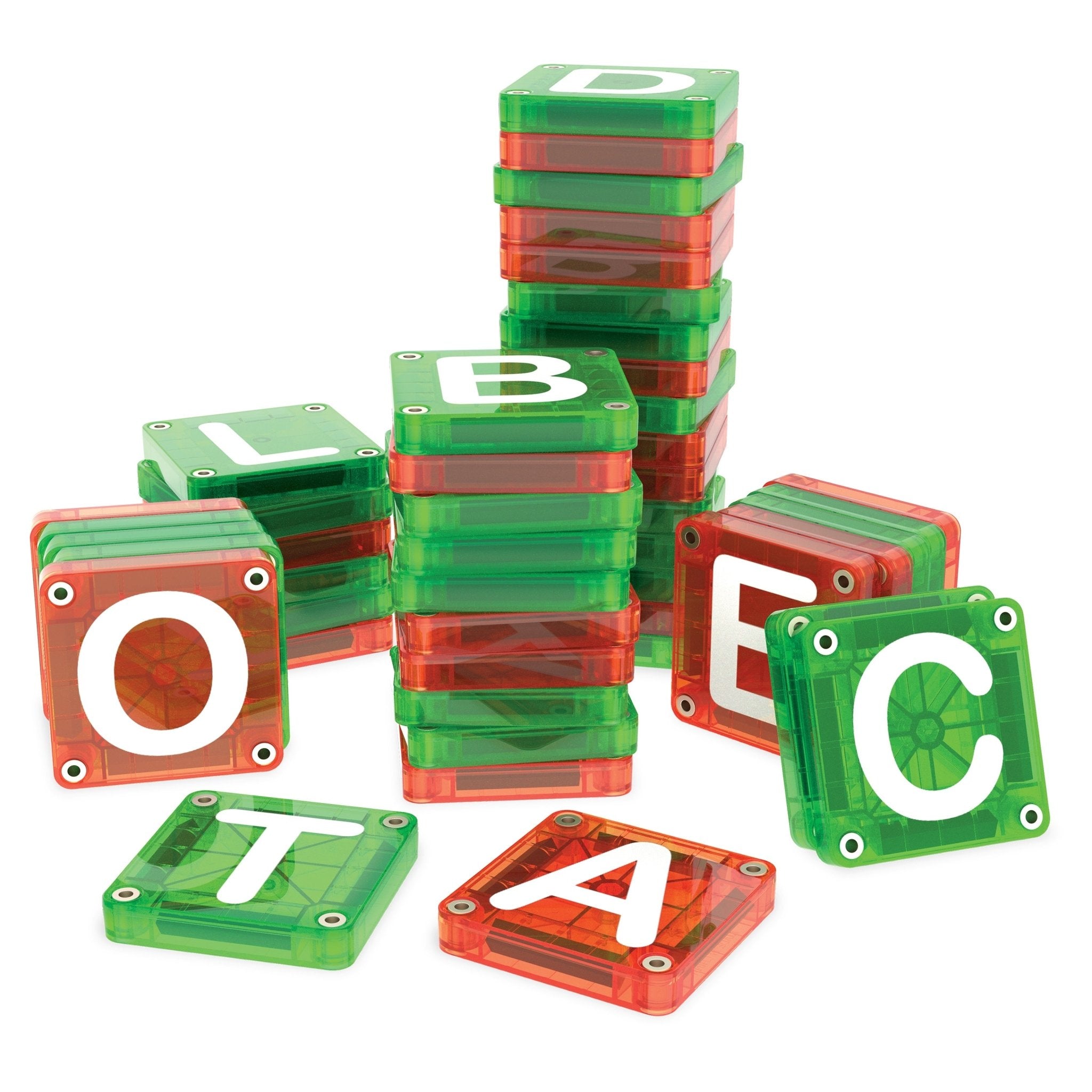 MAGNA-TILES® microMAGS LEARN Letters 56-Piece - Image 6