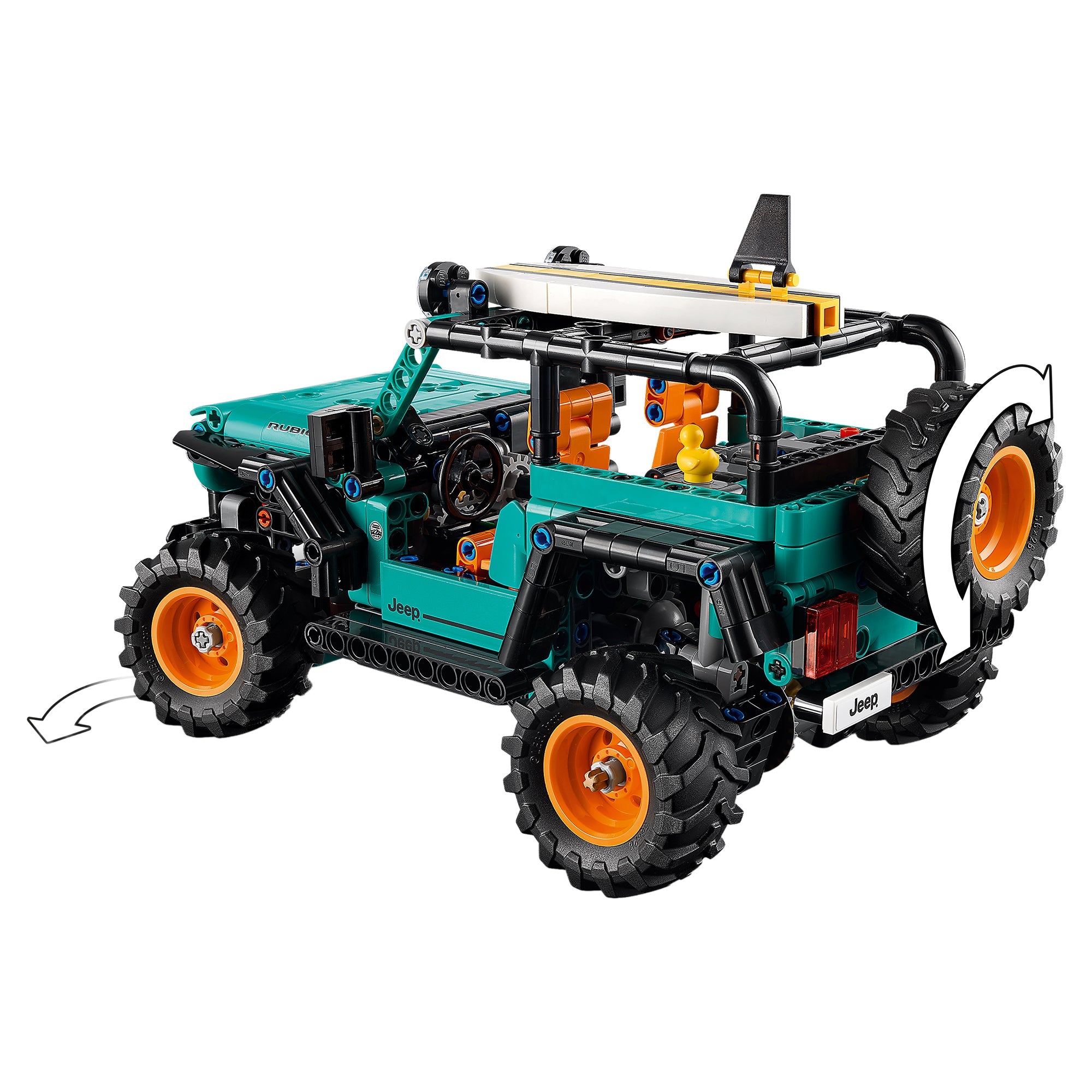 LEGO® Technic Jeep Wrangler Rubicon SUV 42227 - Image 3