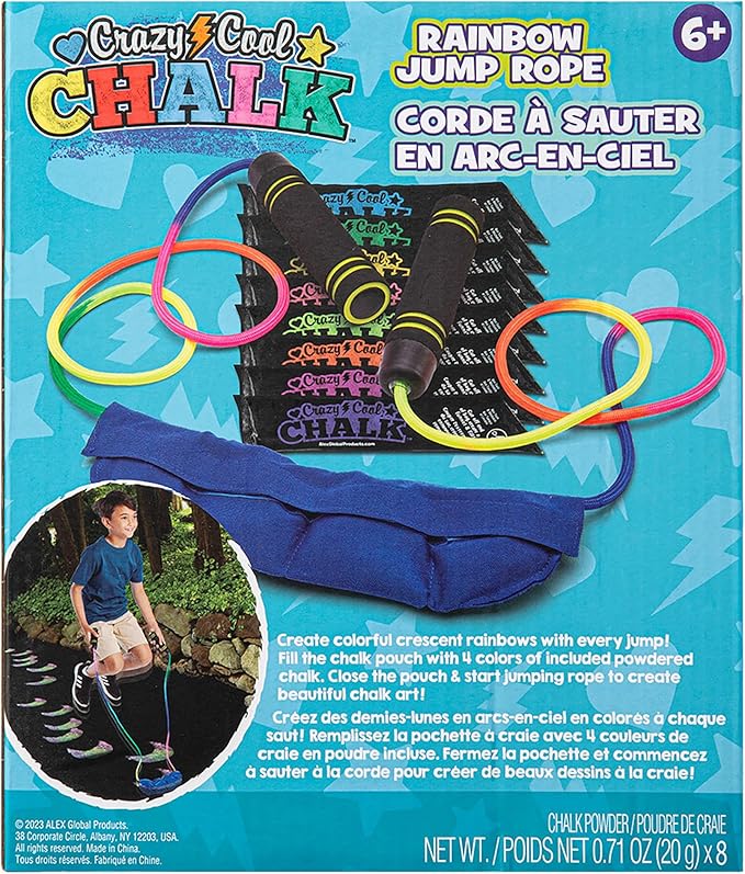 Alex - Crazy Cool Chalk - Rainbow Jump Rope - Image 3