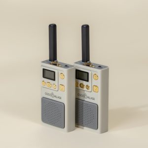 Coco Village Set of 2 Walkie Talkies - Beige