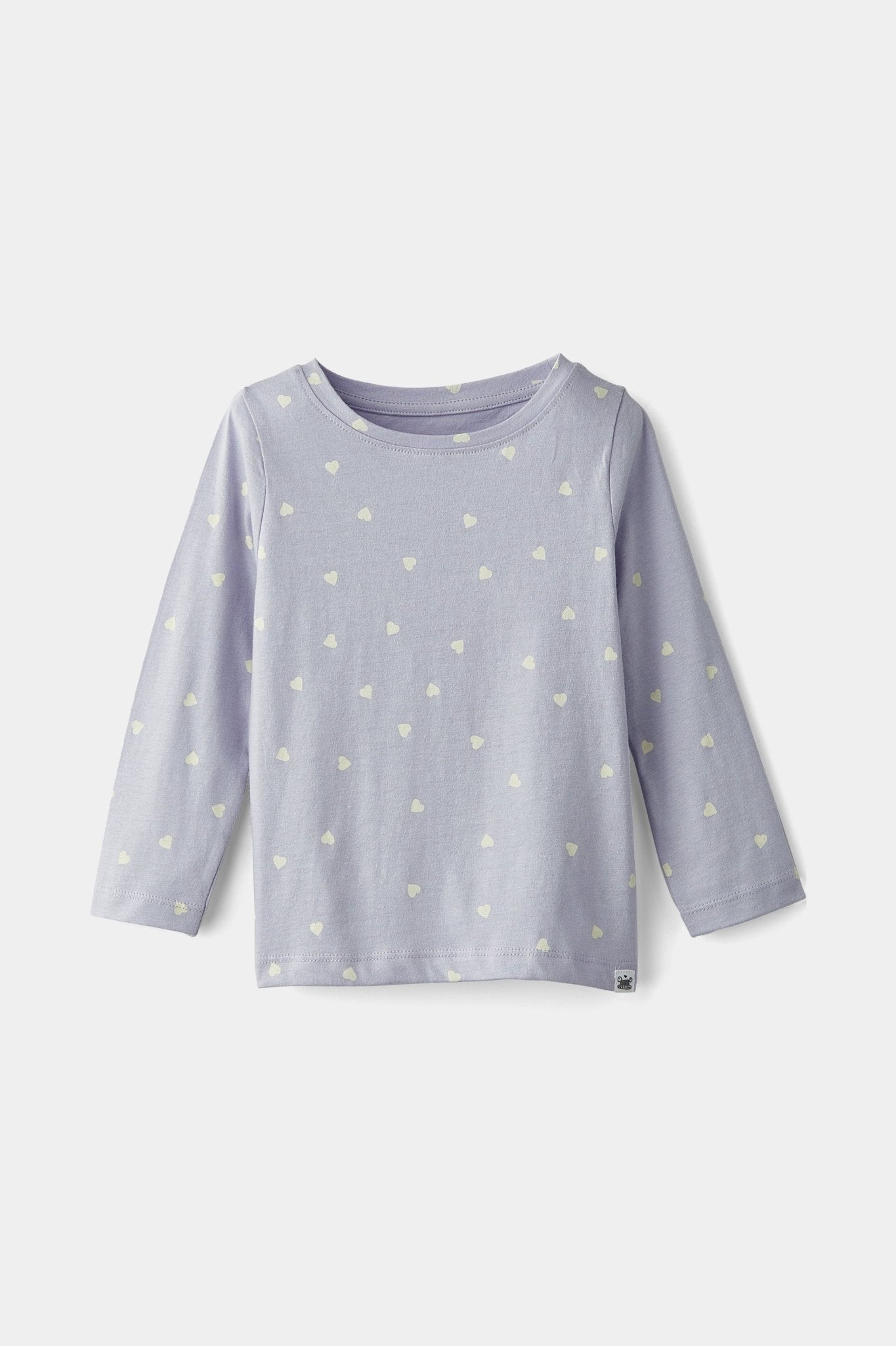 rise little earthling LS Crew Neck TGDKT00 - Ashley Blue Dots / 12-18m - Image 9